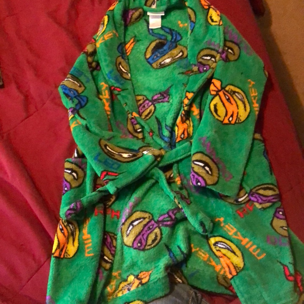 Kid’s TMNT Fleece Robe